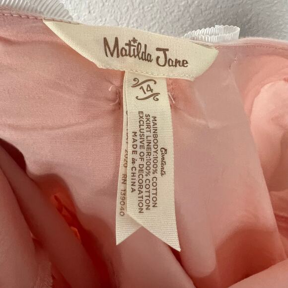 Matilda Jane Wonderment Forever and Ever Dress Girl's Size 14 - Picture 5 of 6
